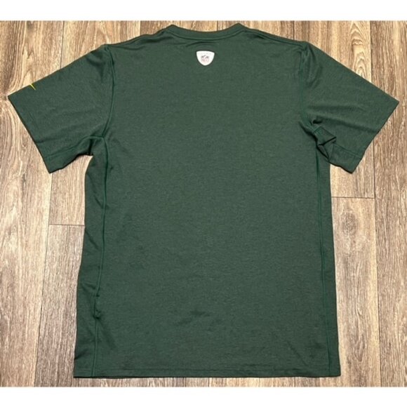 Green Bay Packers Nike Dri Fit Green Training Performance Shirt Size M EUC NFL - Picture 4 of 4